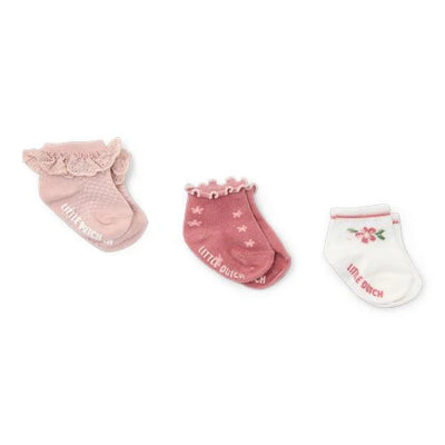 Little Dutch - Baby Socks, 3-Pack - Fairy Garden - Swanky Boutique Malta