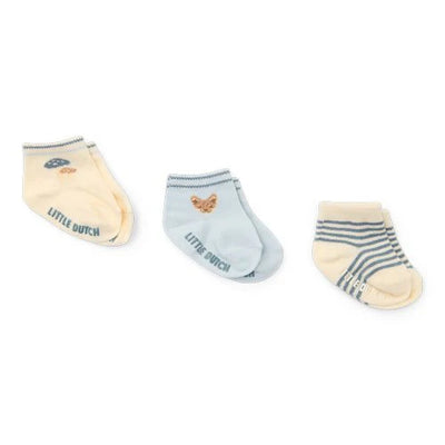 Little Dutch - Baby Socks, 3-Pack - Forest Friends - Swanky Boutique Malta