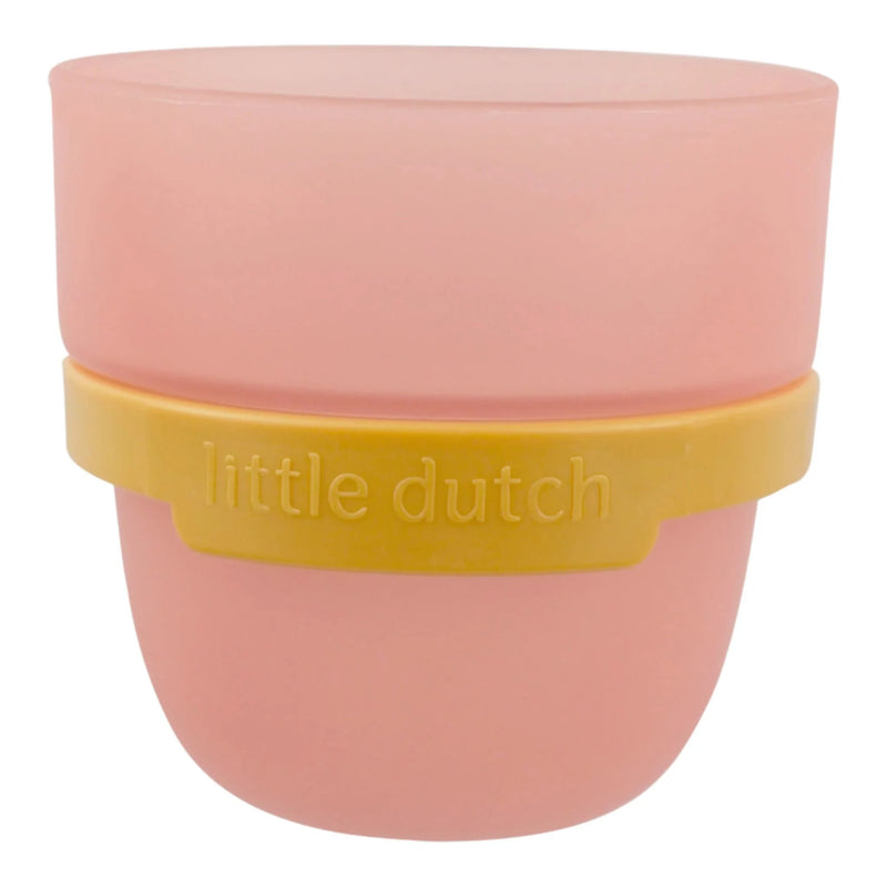 Little Dutch - Bath Wall Cups, Flower - Pink - Swanky Boutique Malta 