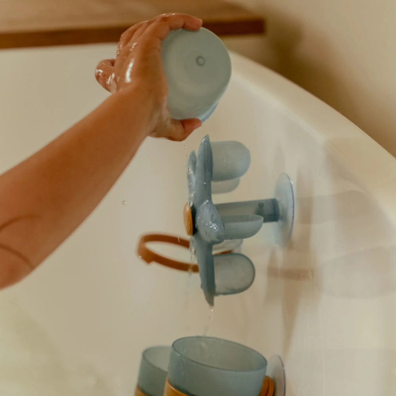 Little Dutch - Bath Wall Cups, Starfish - Blue - Swanky Boutique Malta 