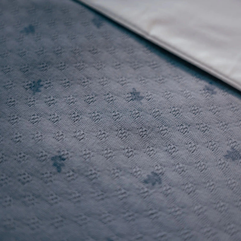 Little Dutch - Blanket - Pure Denim Blue - Swanky Boutique Malta 