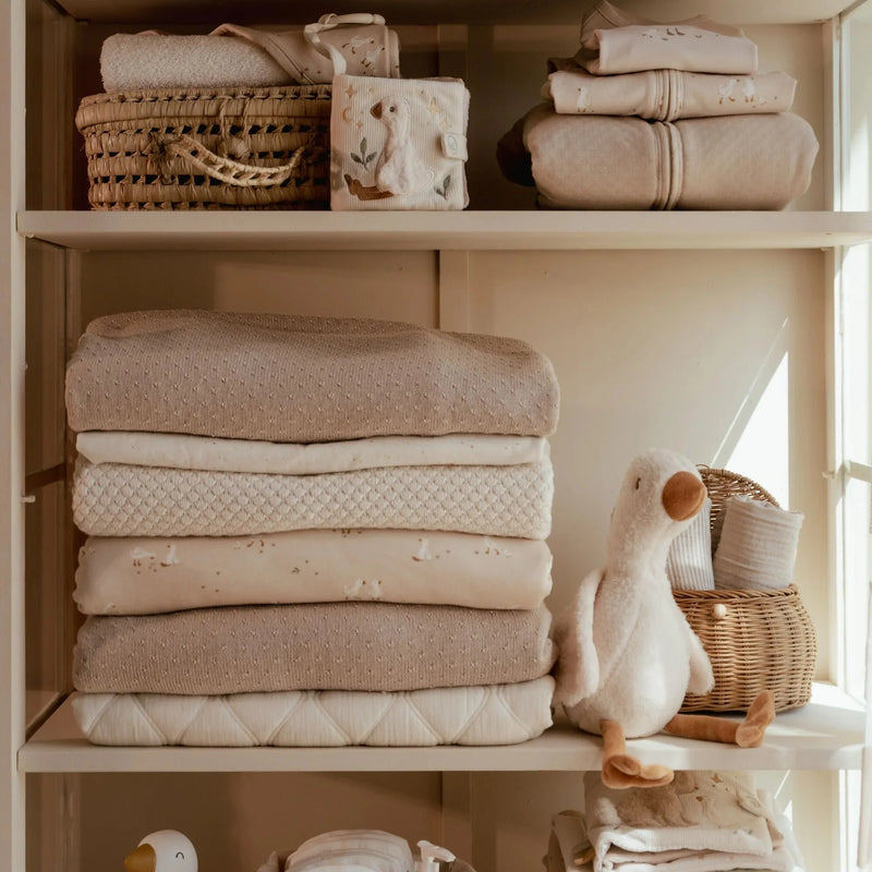 Little Dutch - Blanket - Pure Soft White - Swanky Boutique Malta 