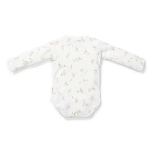 Little Dutch - Bodysuit Wrap Long Sleeves, Baby Bunny - Swanky Boutqiue Malta