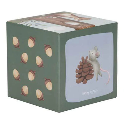 Little Dutch - Building Blocks, Cardboard - Forest Friends - Swanky Boutique Malta