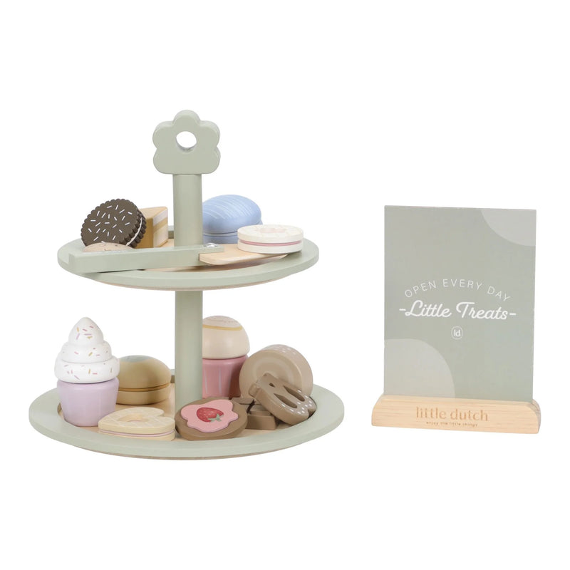 Little Dutch - Cake Stand - Green - Swanky Boutique Malta