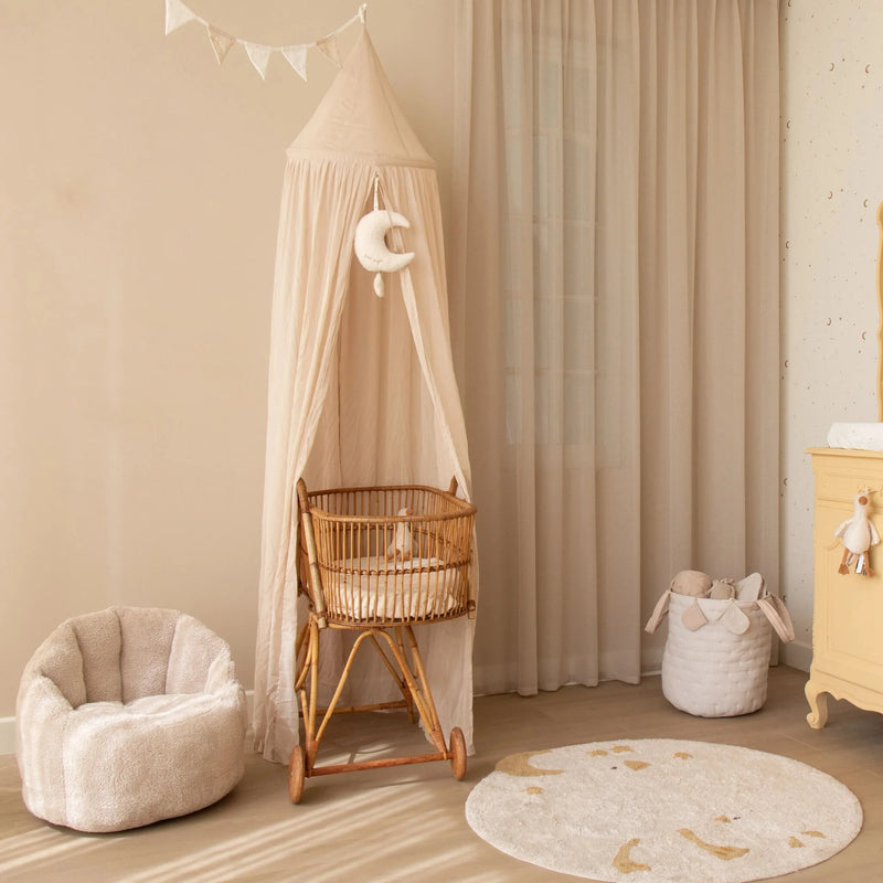 Little Dutch - Canopy, Muslin - Beige - Swanky Boutique Malta 