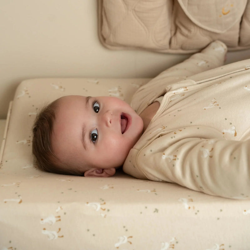 Little Dutch - Changing Mat Cover, Beige - Newborn Naturals - Little Goose - Swanky Boutique Malta 