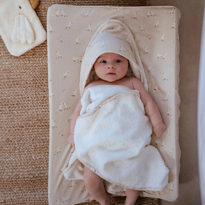 Little Dutch - Changing Mat Cover, Beige - Newborn Naturals - Little Goose - Swanky Boutique Malta 