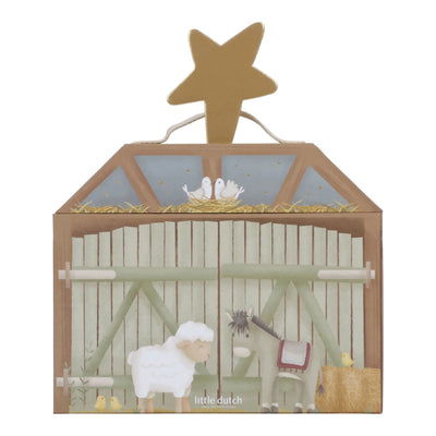 Little Dutch - Christmas Manger - Nativity Scene Play Box (New Version) - Swanky Boutique Malta 
