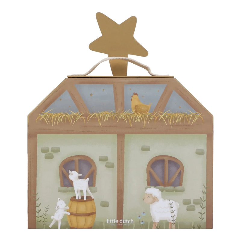 Little Dutch - Christmas Manger - Nativity Scene Play Box (New Version) - Swanky Boutique Malta 