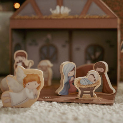 Little Dutch - Christmas Manger - Nativity Scene Play Box (New Version) - Swanky Boutique Malta 
