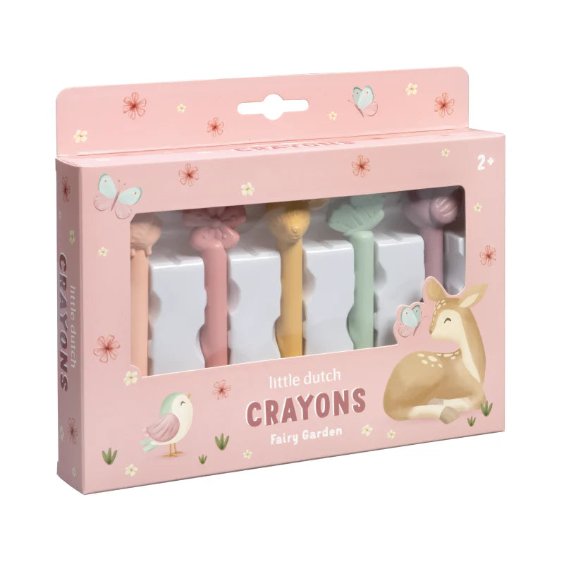 Little Dutch - Crayons - Fairy Garden (5 Pack) - Swanky Boutique Malta 