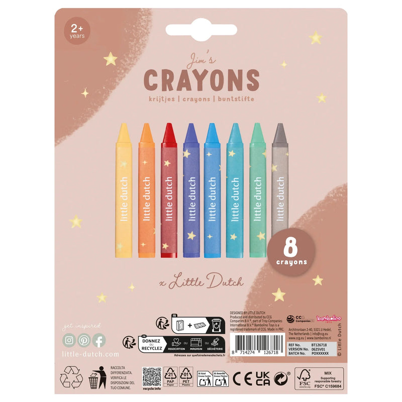 Little Dutch - Crayons - Jim and Friends - Swanky Boutique Malta 