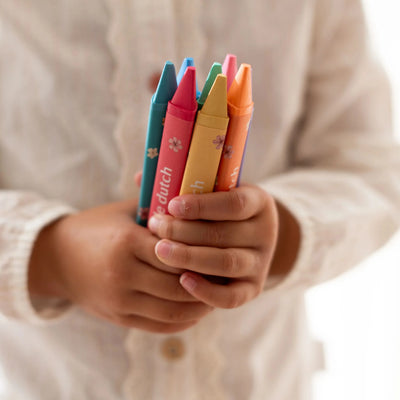 Little Dutch - Crayons - Rosa and Friends - Swanky Boutique Malta