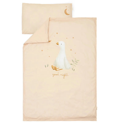 Little Dutch - Crib Duvet Cover - Beige - Newborn Naturals - Little Goose - Swanky Boutique Malta 