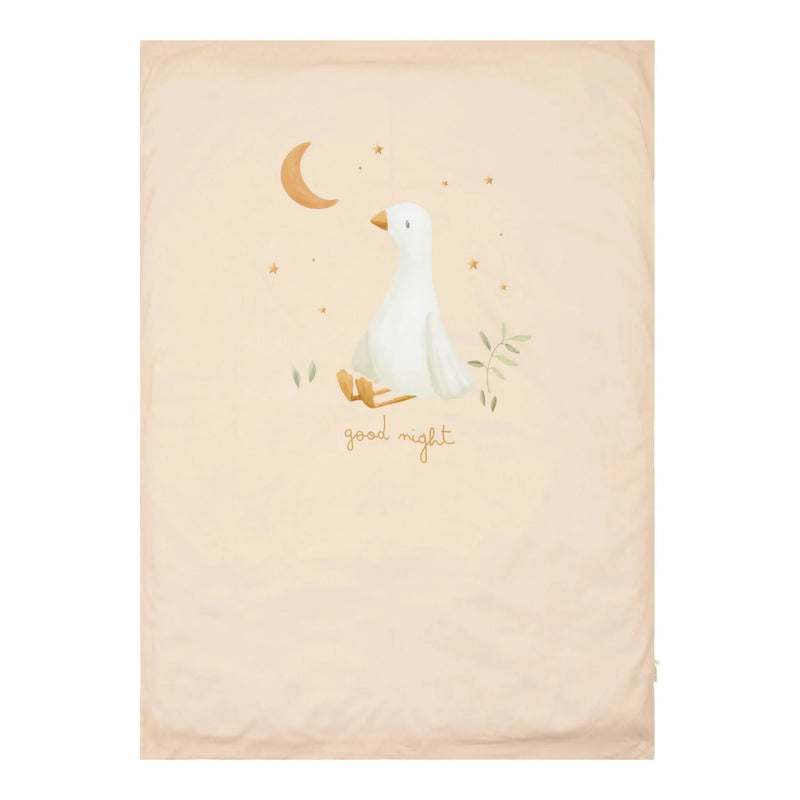Little Dutch - Crib Duvet Cover - Beige - Newborn Naturals - Little Goose - Swanky Boutique Malta 