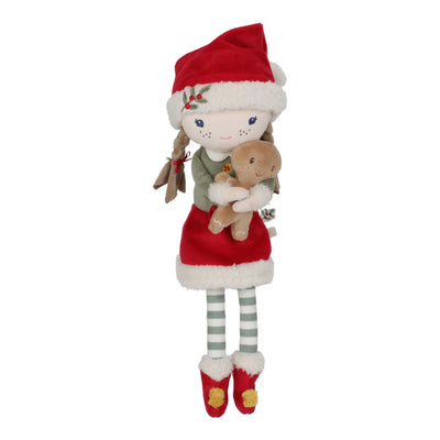 Little Dutch - Cuddle Doll Christmas Rosa - 35cm - Swanky Boutique Malta 