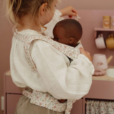 Little Dutch - Doll Carrier - Soft Flowers - Swanky Boutique Malta 
