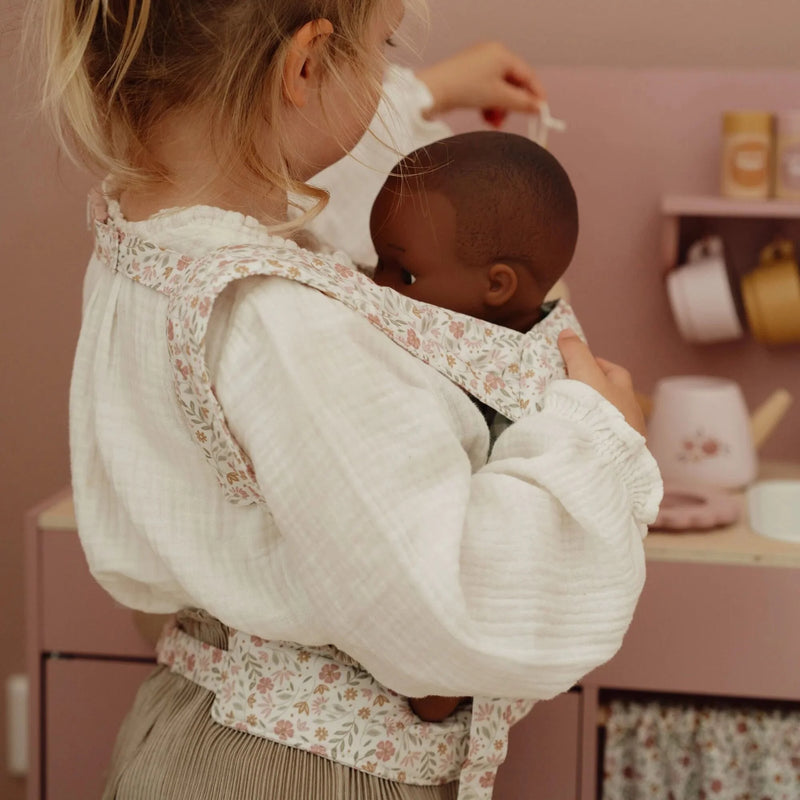 Little Dutch - Doll Carrier - Soft Flowers - Swanky Boutique Malta 