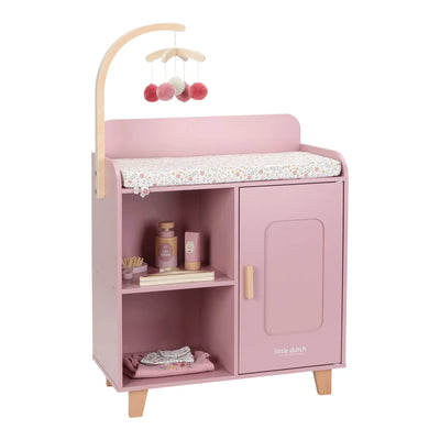 Little Dutch - Doll Changing Table – Pink - Swanky Boutique Malta 