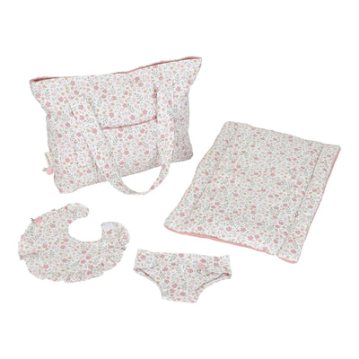 Little Dutch - Doll Diaper Bag - Soft Flowers - Swanky Boutique Malta