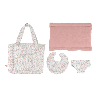 Little Dutch - Doll Diaper Bag - Soft Flowers - Swanky Boutique Malta
