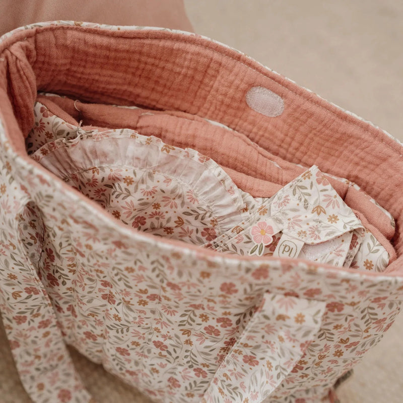 Little Dutch - Doll Diaper Bag - Soft Flowers - Swanky Boutique Malta