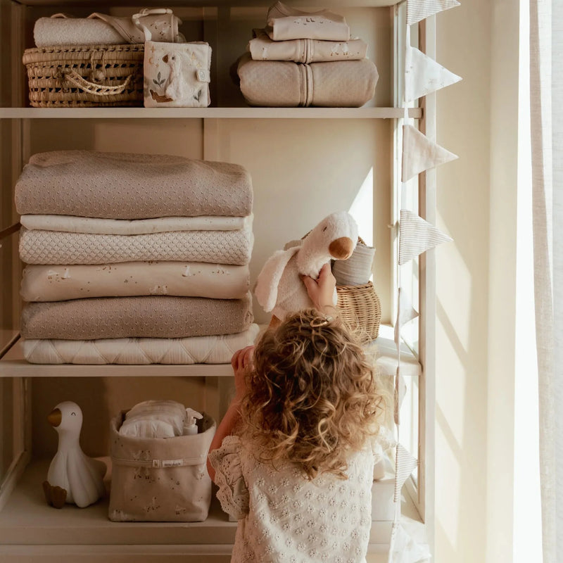 Little Dutch - Garland with Flags - Beige - Newborn Naturals - Little Goose - Swanky Boutique Malta 