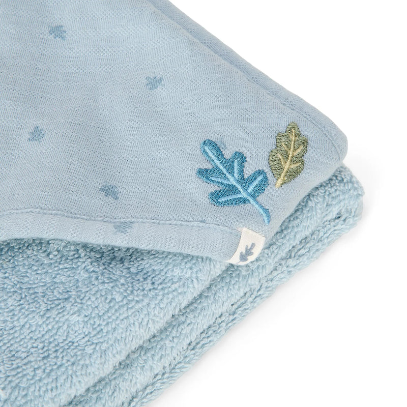 Little Dutch - Hooded Towel - Pure Denim Blue - Swanky Boutique Malta 