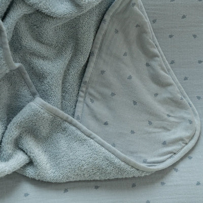 Little Dutch - Hooded Towel - Pure Denim Blue - Swanky Boutique Malta 