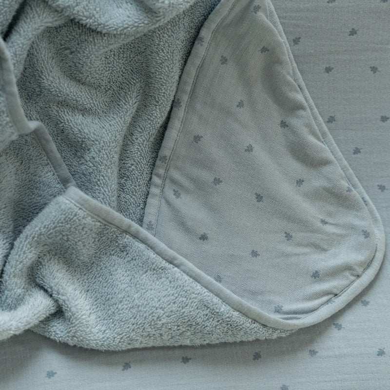 Little Dutch - Hooded Towel - Pure Denim Blue - Swanky Boutique Malta 