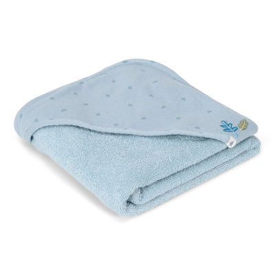 Little Dutch - Hooded Towel - Pure Denim Blue - Swanky Boutique Malta 