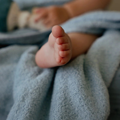Little Dutch - Hooded Towel - Pure Denim Blue - Swanky Boutique Malta 