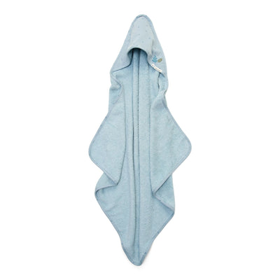 Little Dutch - Hooded Towel - Pure Denim Blue - Swanky Boutique Malta 