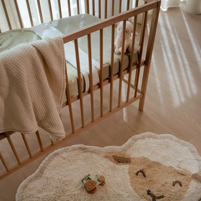 Little Dutch - Knitted Blanket - Pure Soft White - Swanky Boutique Malta 