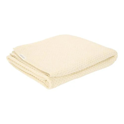 Little Dutch - Knitted Blanket - Soft White - Swanky Boutique Malta