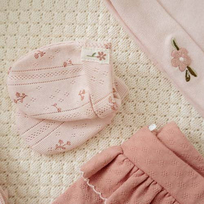Little Dutch - Mittens, Pink - Fairy Flowers (One Size) - Swanky Boutique Malta 