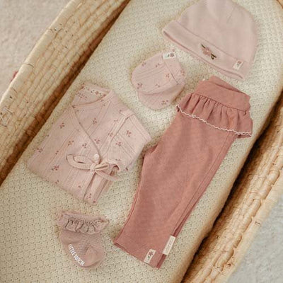 Little Dutch - Mittens, Pink - Fairy Flowers (One Size) - Swanky Boutique Malta 