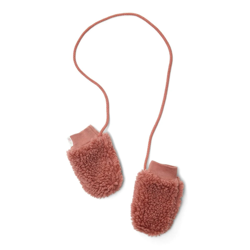 Little Dutch - Mittens, Teddy Fabric - Pink Blush Fairy Garden - Swanky Boutique Malta 