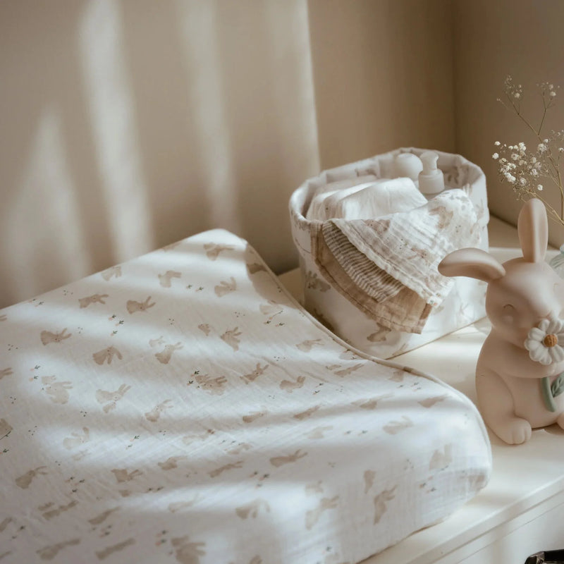 Little Dutch - Mouth wipes set - White - Newborn Naturals - Baby Bunny - Swanky Boutique Malta 