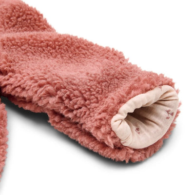 Little Dutch - One-Piece Suit Teddy Ears, Teddy Fabric - Pink Blush - Swanky Boutique Malta