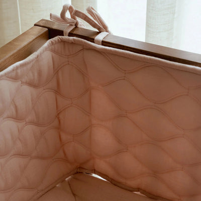 Little Dutch - Playpen Bumper Pure Blossom, Pink - Swanky Boutique Malta 