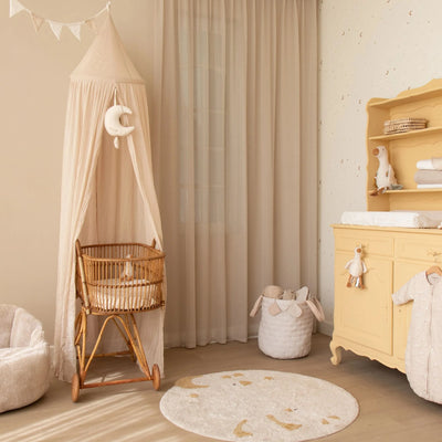 Little Dutch - Rug - White - Newborn Naturals - Little Goose - Swanky Boutique Malta 