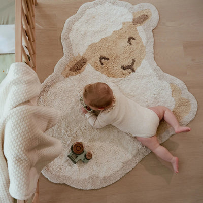Little Dutch - Rug Sheep White - Swanky Boutique Malta 