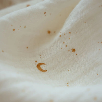 Little Dutch - Swaddle - Beige - Newborn Naturals - Little Goose (70cmx70cm) - Swanky Boutique Malta 