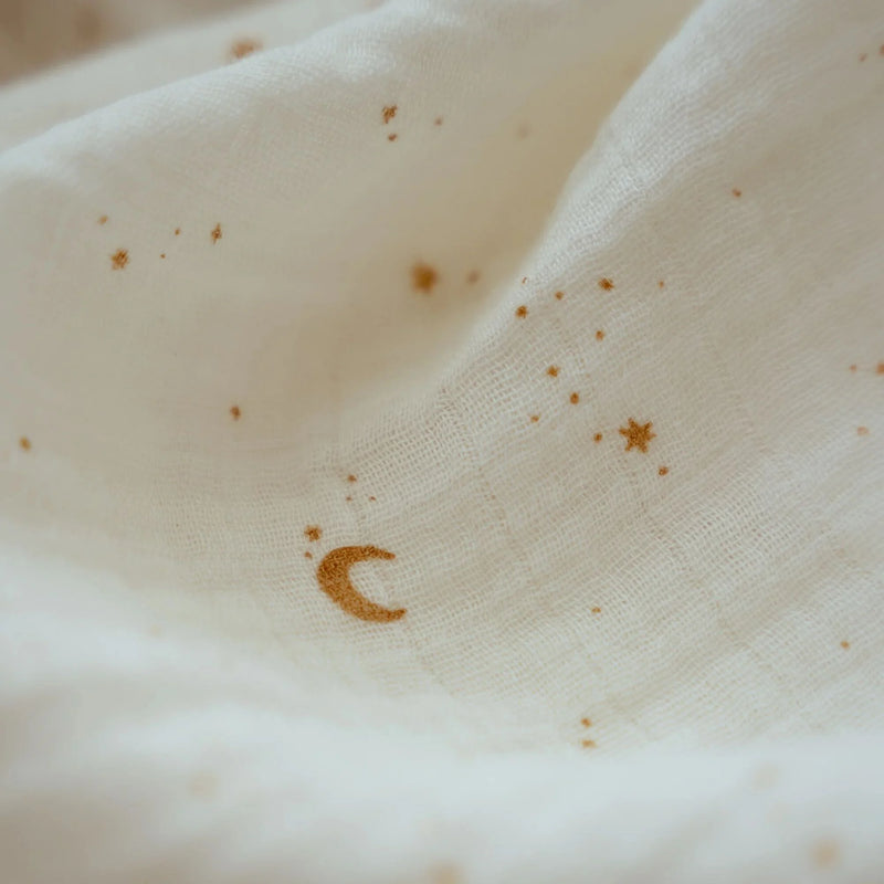 Little Dutch - Swaddle - Beige - Newborn Naturals - Little Goose (70cmx70cm) - Swanky Boutique Malta 