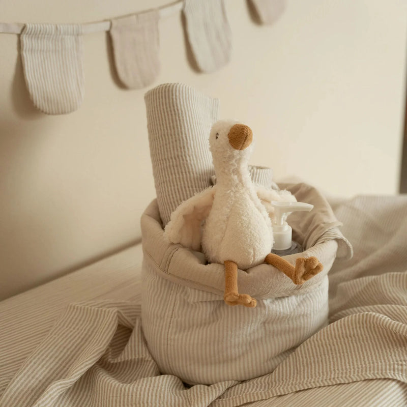 Little Dutch - Swaddle Muslin Soft Beige (120x120cm) - Swanky Boutique Malta 