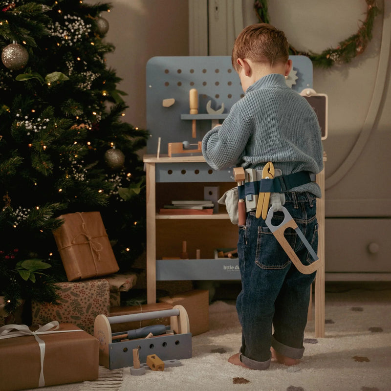 Little Dutch - Tool Belt - Blue (New Version) - Swanky Boutique Malta