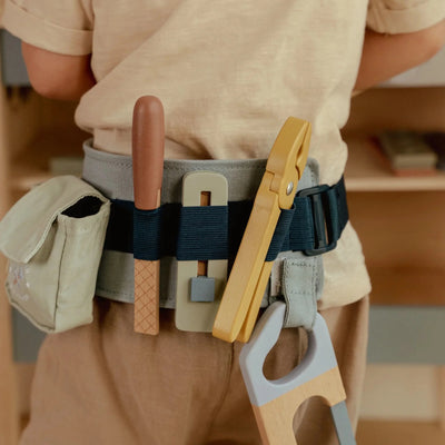 Little Dutch - Tool Belt - Blue (New Version) - Swanky Boutique Malta