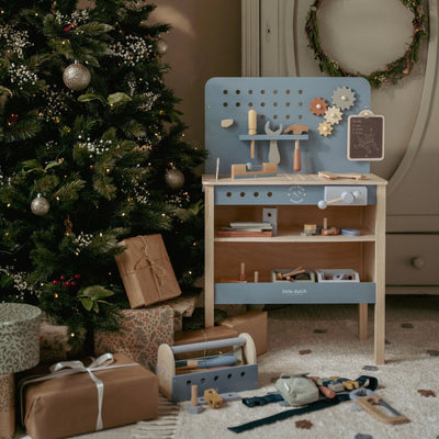 Little Dutch - Tool Box - Blue (New Version) - Swanky Boutique Malta